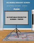 4k Projector Screen With Tripod