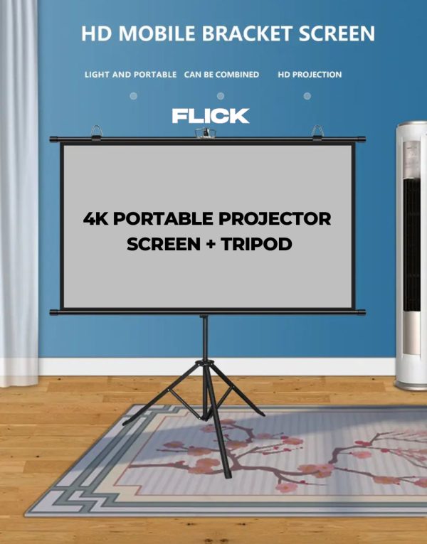 4k Projector Screen With Tripod