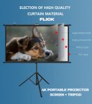 4k Projector Screen With Tripod