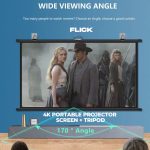 4k Projector Screen With Tripod